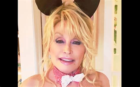 Forget the cake! Instead, Dolly slipped on a Playboy bunny outfit to recreate her famous 1978 cover showcasing her contagious smile, white tie and black bunny outfit. It's always #HotGirlSummer ...